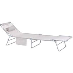 SoBuy Adjustable Reclining Garden Bed Chair OGS35-MI