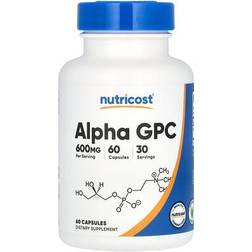 Nutricost Alpha GPC, 600 mg 60 st