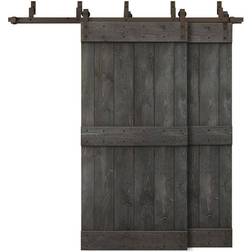 Calhome Solid Wood Paneled (CLHM3003) Sliding Door (x)