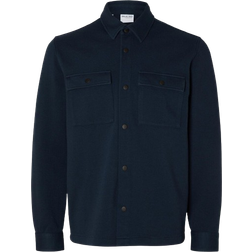 Selected Jackie Classic Overshirt - Navy Blazer