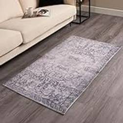 OHS Vintage Washed Flat Rug 120 x 170 cm Grey