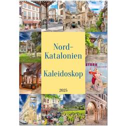 Calvendo 2025 Northern Catalonia Kaleidoscope Wall Calendar A2 Portrait