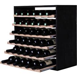 Caverack LEO 36 Flasker Egetræ Sort Vinreol