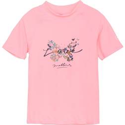 Color Kids Kid's Swim Love Matters Print T-shirt - Salmon Rose