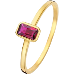 Isabel Bernard Casual Ring - Gold/Pink