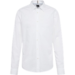 HUGO BOSS Roan Slim Fit Shirt - White