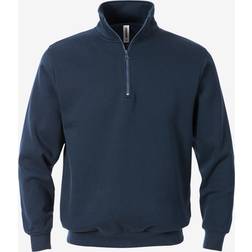 Fristads 1737 SWB Acode Half Zip Sweatshirt - Dark Navy