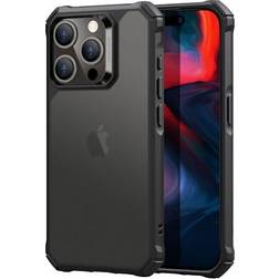 ESR for iPhone 15 Pro Max Case, Military-Grade Protection, Shockproof Air Guard Corners, Yellowing-Resistant Acrylic Back, Phone Case for iPhone 15 Pro Max, Air Armor Series, Frosted Black