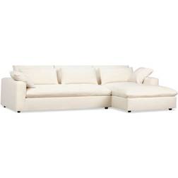 Joss & Main Remy Zuma Navy Sofa 122" 2 4 Seater