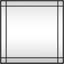 vidaXL 358635 Black Väggspegel 60x60cm