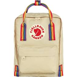 Fjällräven Kånken Rainbow Mini - Light Oak/Rainbow Pattern