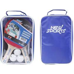 TT Set 2 Rackets 3 Balls Including Net