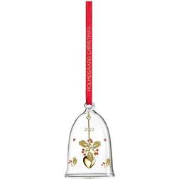 Holmegaard Ann-Sofi Romme Bell of The Year 2022 Small Transparent Décoration de Sapin de Noël 8cm