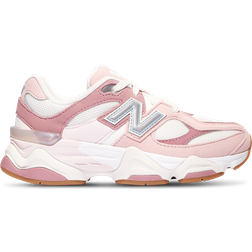 New Balance Little Kid's 9060 - White/Pink/Gum