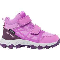 Viking Kid's Track Mid Sneakers - Purple