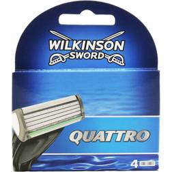 Wilkinson Sword Quattro Razor Blades 4-pack