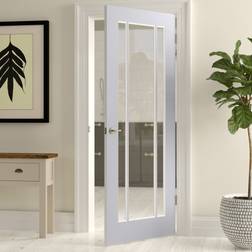 LPD Doors Lincoln Clear Glazed Primed Interior Door S 0502-Y (x)