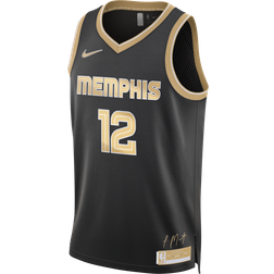 Nike Ja Morant Memphis Grizzlies 2024 Select Series Men's Dri-FIT NBA Swingman Jersey Black Polyester UK 4–6