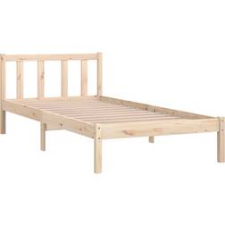 vidaXL Solid Pine Sengeramme 100X200cm