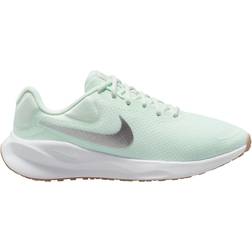 NIKE Revolution 7 W - Barely Green/White/Platinum Tint/Metallic Silver