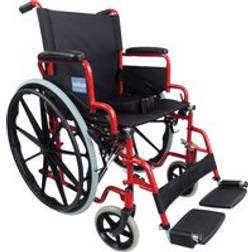 Aidapt Self Propelled Steel Transit WheelChair