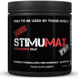 Strom Sports Stimumax PRO 30 Servings Strawberry Kiwi Flavour pre-workout