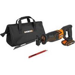 Worx Wx500 20V Max Cordless Reciprocating Saw One Colour