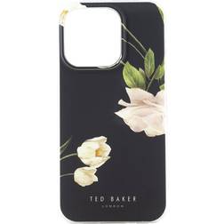 Ted Baker iPhone 15 Pro Max ElderFlower Phone Case Black