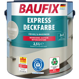 Baufix 2in1 Express Deckfarbe Grau 2.5L