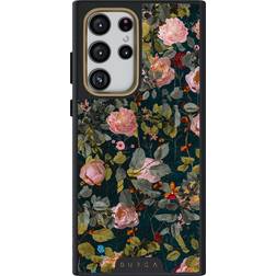 Burga Bloomy Garden Vintage Samsung Galaxy S23 Ultra Case, Elite Gold