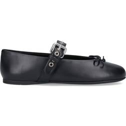 Miu Miu Buckle Ballerina Flats