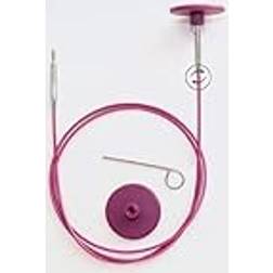 Knitpro Swivel Drejbare Wirer 40 cm