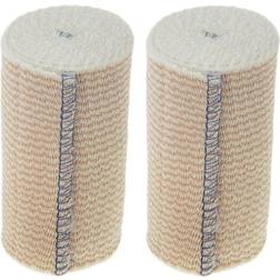 Dealmed 4" Elastic Bandage Wrap with Self-Closure 2-pack