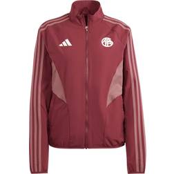 adidas Womens FCB EU An JK Full Zip Fleece Top