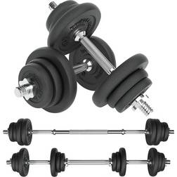 Body Revolution Adjustable Cast Iron Dumbbell Set 20kg