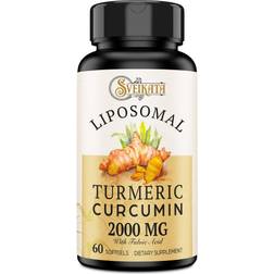 Sveikata Liposomal Turmeric Curcumin Supplement 60