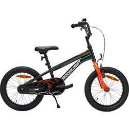 Puch Moonlight boys junior 1 Gear 16" 2024 - Grey/Orange Børnecykel