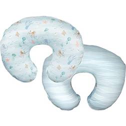 Boppy Premium Original Support Nursing Pillow Cover Blue Ocean