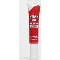 Barry M atte Glide On Lip Creme Lipgloss Sizzling Red-Rød