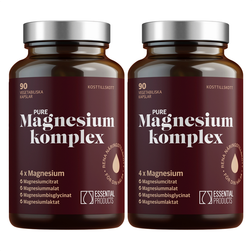 Great Essentials Pure Essentials Pure Magnesiumkomplex Ekonomipack 3x90k