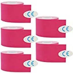 Zesliv Elastic Muscle Support Tape 2.5cmx5m 5-pack