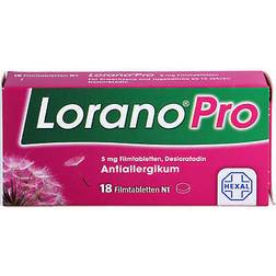 Lorano Pro Antiallergikum 18Stk. Tablette