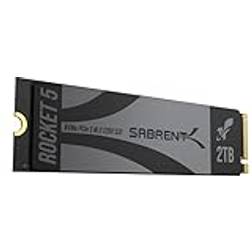 Sabrent Rocket 5 M.2 NVMe SSD 2TB PCIe Gen 5