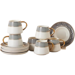 Karaca Globe Tea Cup 9cl 6pcs