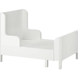 IKEA BUSUNGE Växasäng, vit, 80x200 90x208cm