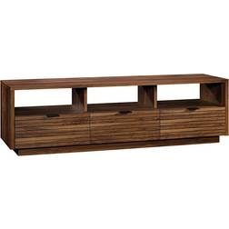 Sauder Harvey Park Grand Walnut TV Bench 71x20.7"