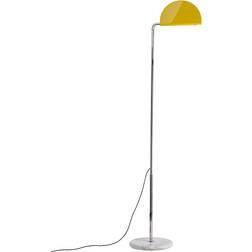 DCW Mezzaluna White/Yellow Bodenlampe 200cm