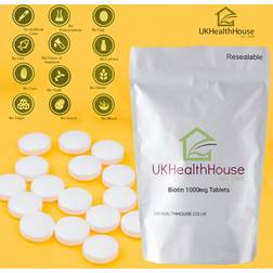 UKHealthhouse High Strength Biotin 1000mcg 60 pcs