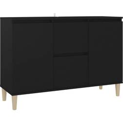 vidaXL 806104 Black Skænk 103.5x70cm