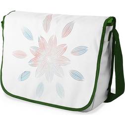 Le Jardin du Lin Digital Messenger Bag - White